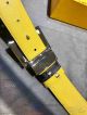 AAA Fake Fendi Reverisible Belt - Yellow And Black Leather (5)_th.jpg